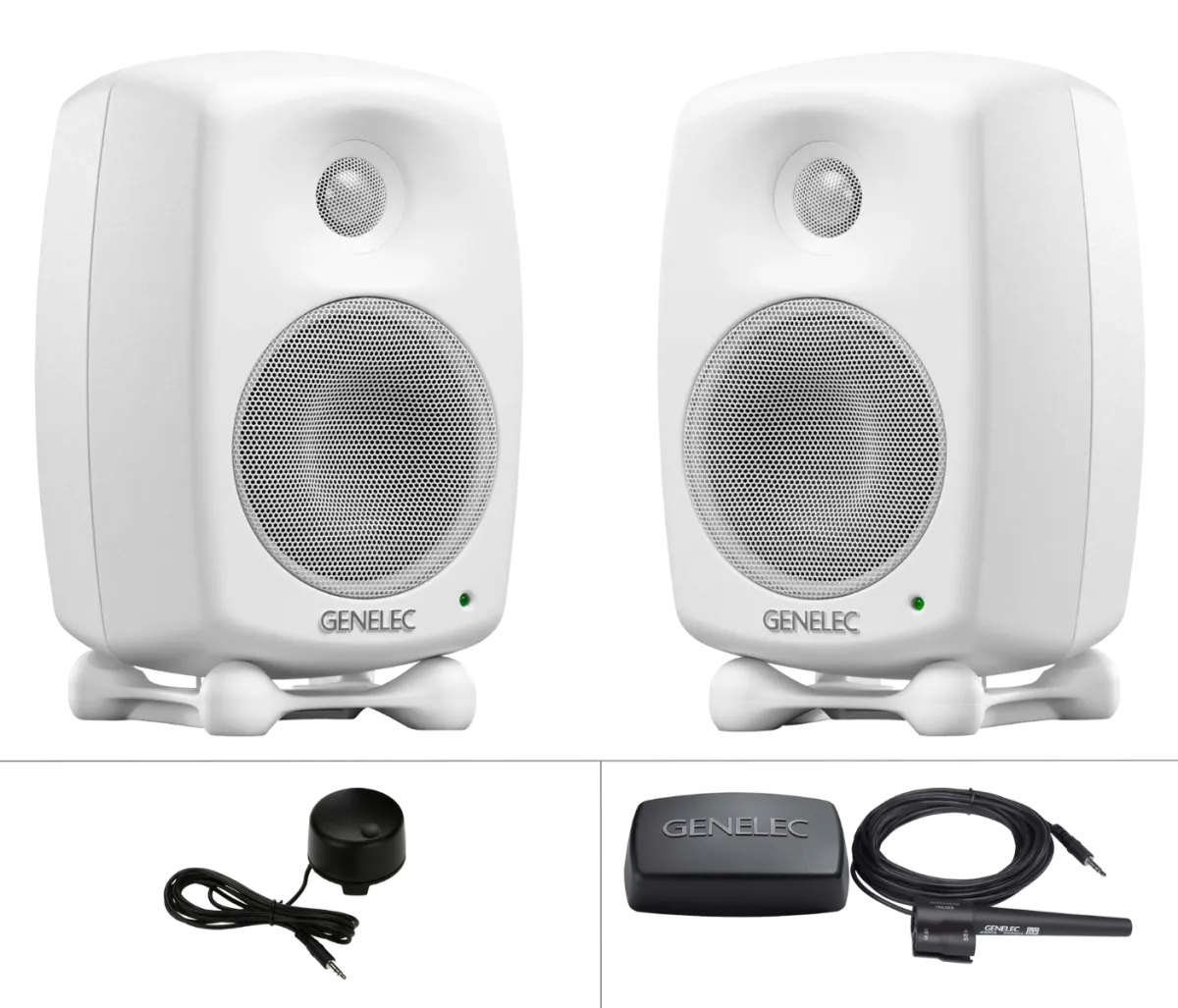 Genelec 8320AW SAM Pack(White)m/GLM V.4 Kit