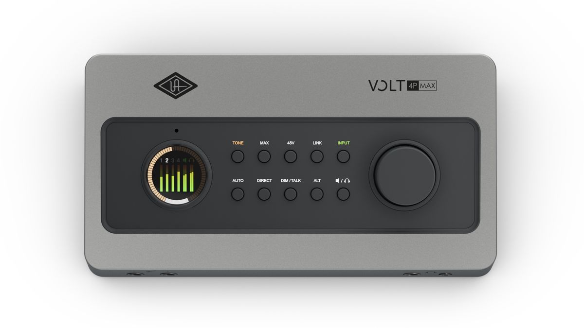 Universal Audio Volt 4P Max 12x6 USB Interface, 4 Mic Pre