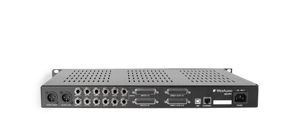 Wes Audio ngSumBox Next Generation Analog Summing w/Digital Recall
