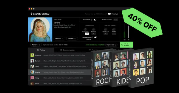 Hovedbilde Sonarworks SoundID VoiceAI