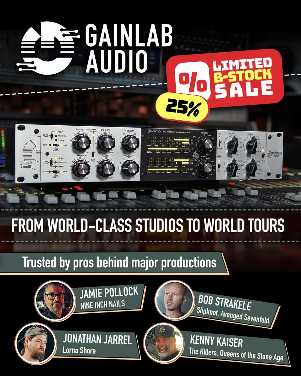 Gainlab Audio PEQ Empress-2×3 Band Tube Equalizer(B-Stock)
