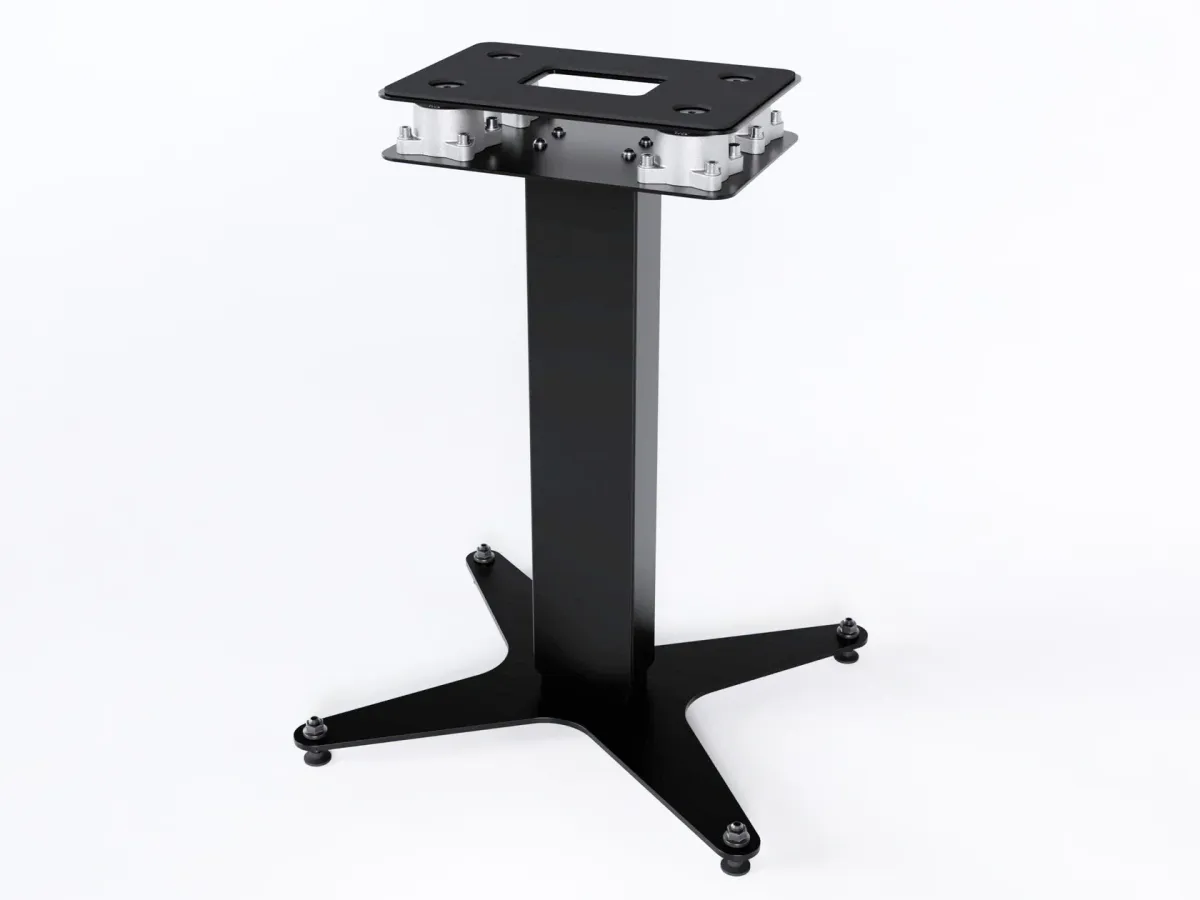 Space Lab Lift MK II Speaker Stand with Small Platform,Medium Isolator