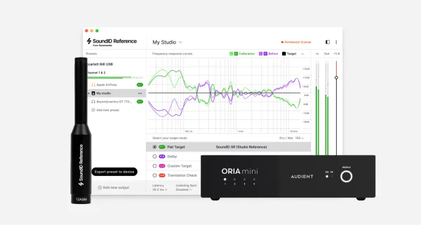 Hovedbilde Audient Oria Mini + Sound ID ...