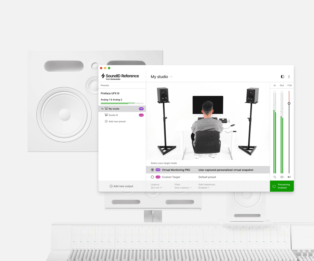SoundID Reference Virtual Monitoring PRO with Binaural Measurement Microphone (EREF)