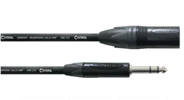 Hovedbilde Cordial Select TRS  til XLR ...